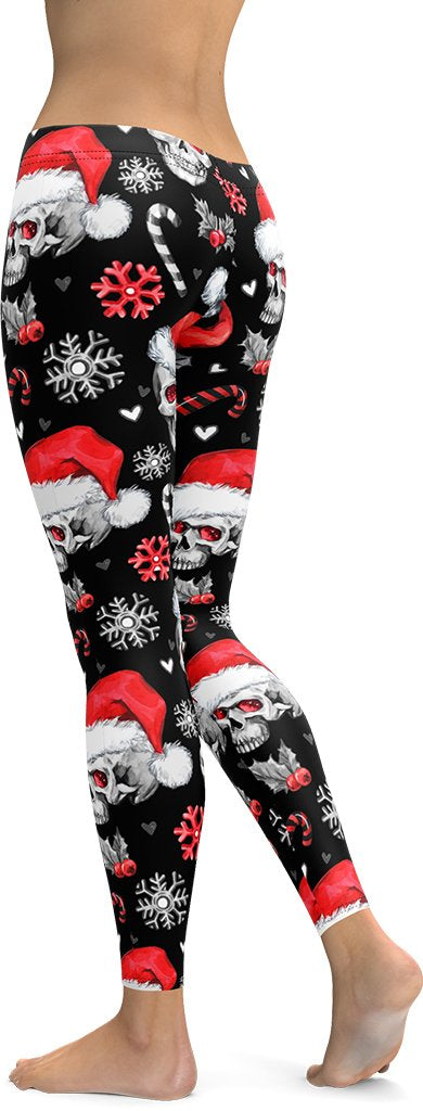 HZORI® | CHRISTMASSY SKULLS LEGGINGS