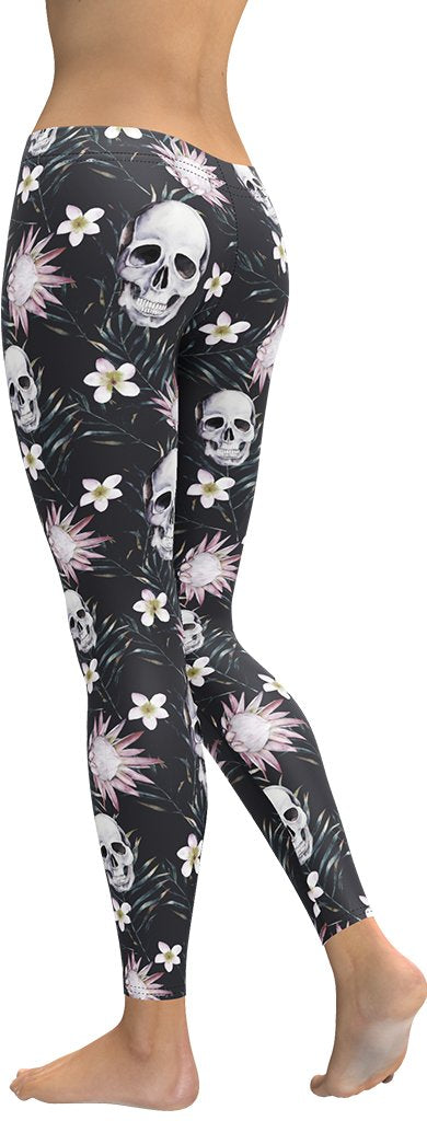 HZORI® | DELICATE SKULLS LEGGINGS