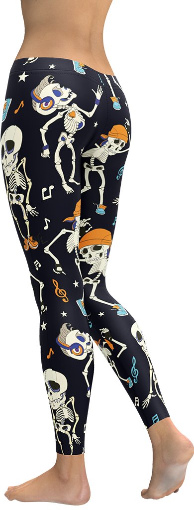 HZORI® | DANCING SKELETONS LEGGINGS