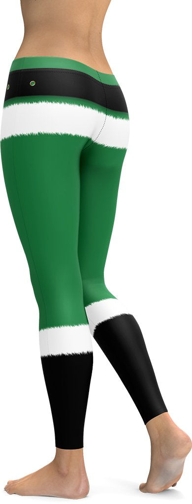 HZORI® | SANTA'S SIMPLE OUTFIT GREEN LEGGING