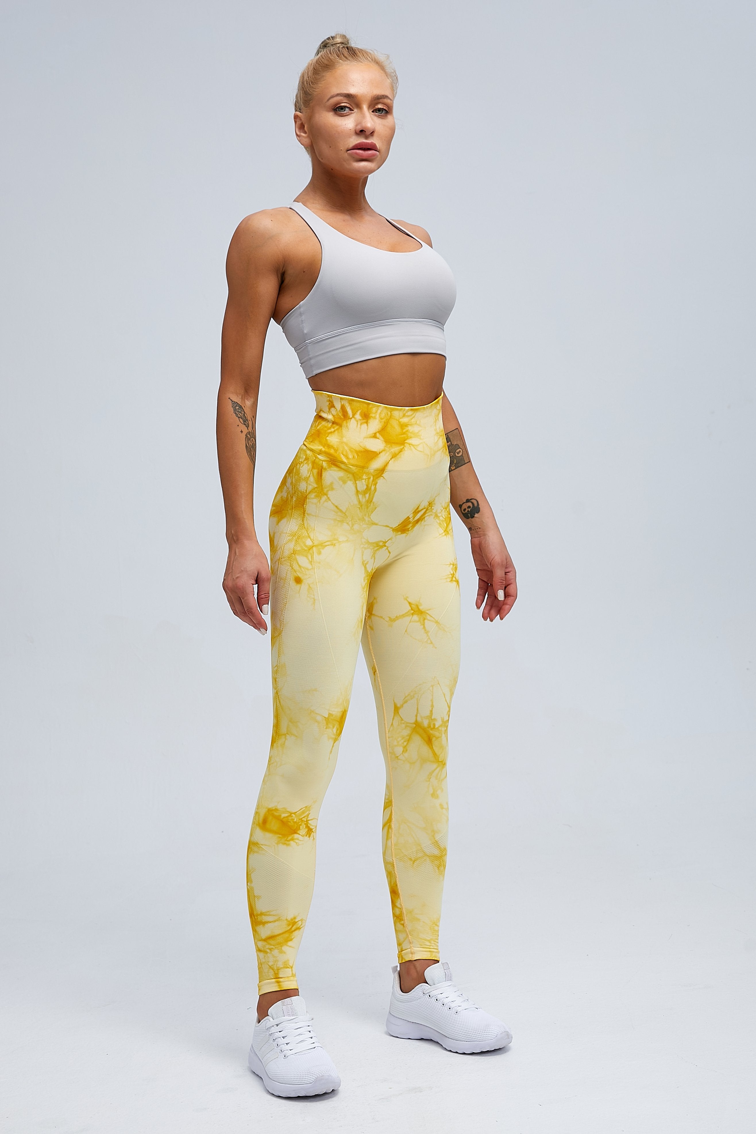 HZORI® | Butt Lifting Watery Dye Scrunch Legging