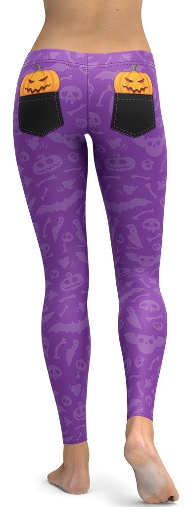 HZORI® | PUMPKIN POCKET HALLOWEEN LEGGINGS