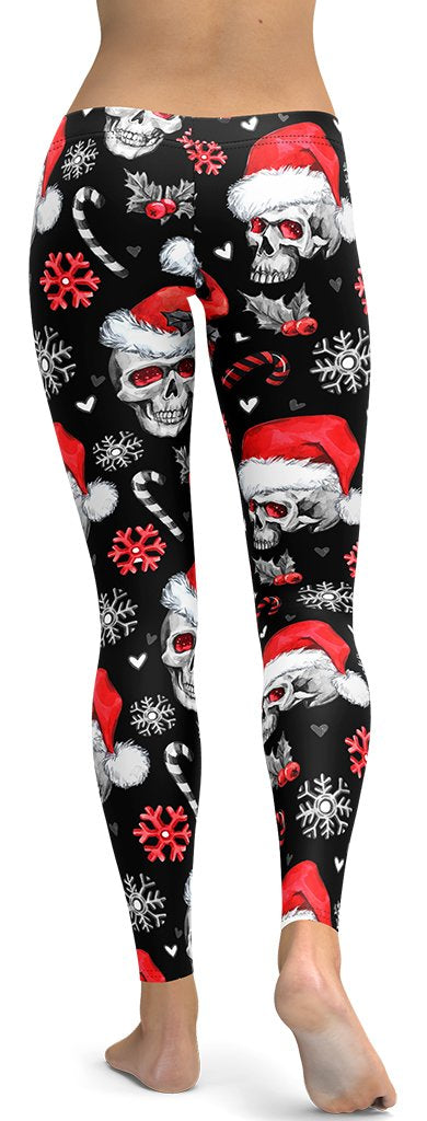 HZORI® | CHRISTMASSY SKULLS LEGGINGS