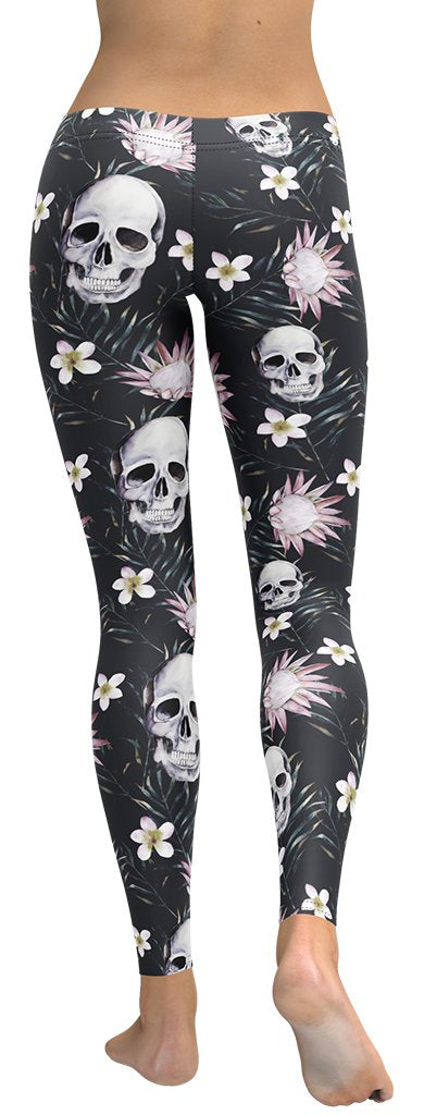 HZORI® | DELICATE SKULLS LEGGINGS