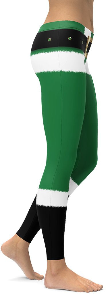 HZORI® | SANTA'S SIMPLE OUTFIT GREEN LEGGING