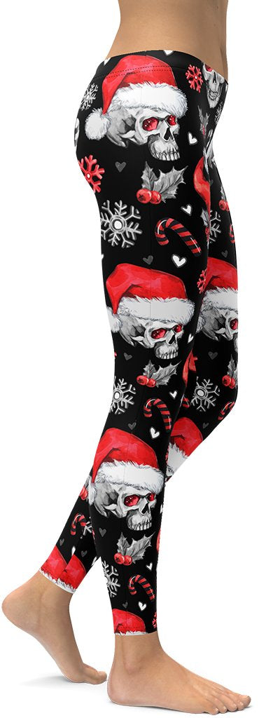 HZORI® | CHRISTMASSY SKULLS LEGGINGS