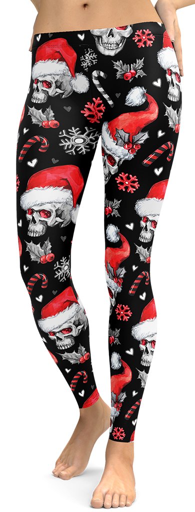 HZORI® | CHRISTMASSY SKULLS LEGGINGS