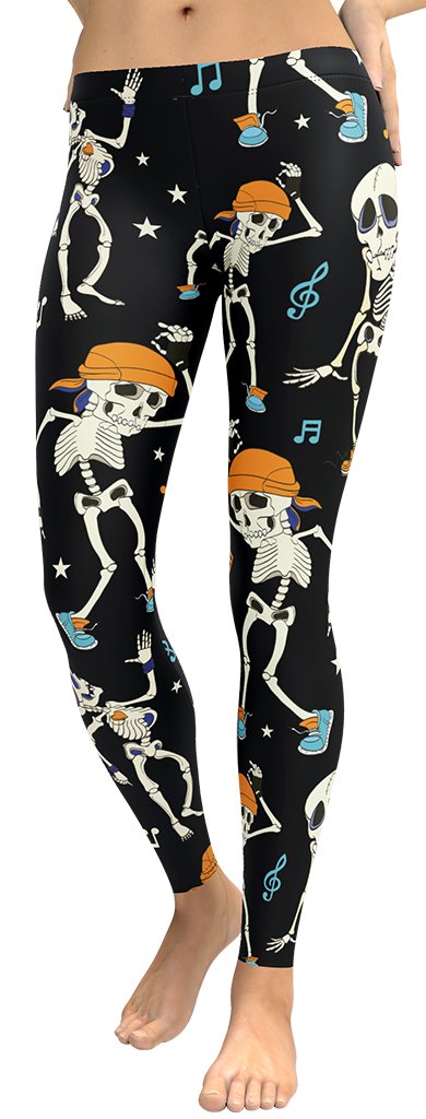 HZORI® | DANCING SKELETONS LEGGINGS