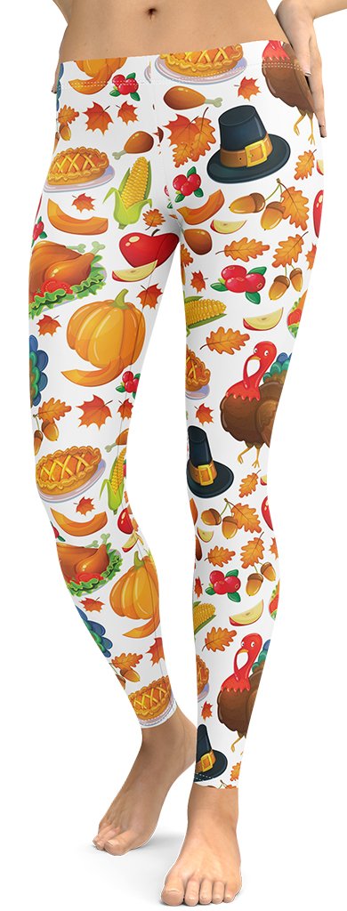 HZORI® | THANKSGIVING PATTERN LEGGINGS