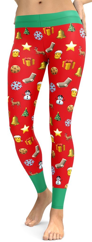 HZORI® | CHRISTMAS EMOJI LEGGINGS