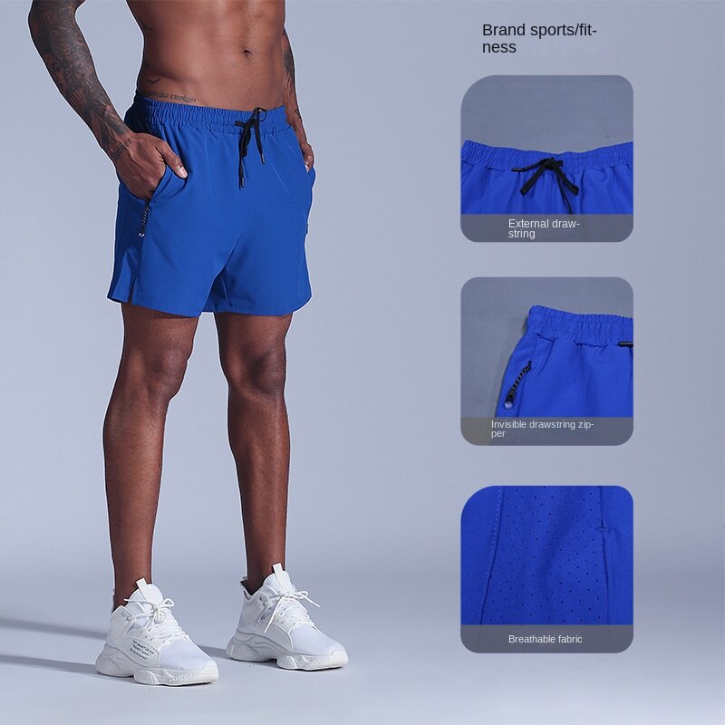 Hzori New Men's Shorts Summer Quick-Drying Breathable Fashion Style Training Casual Sports Running Fitness Sports Casual Pants