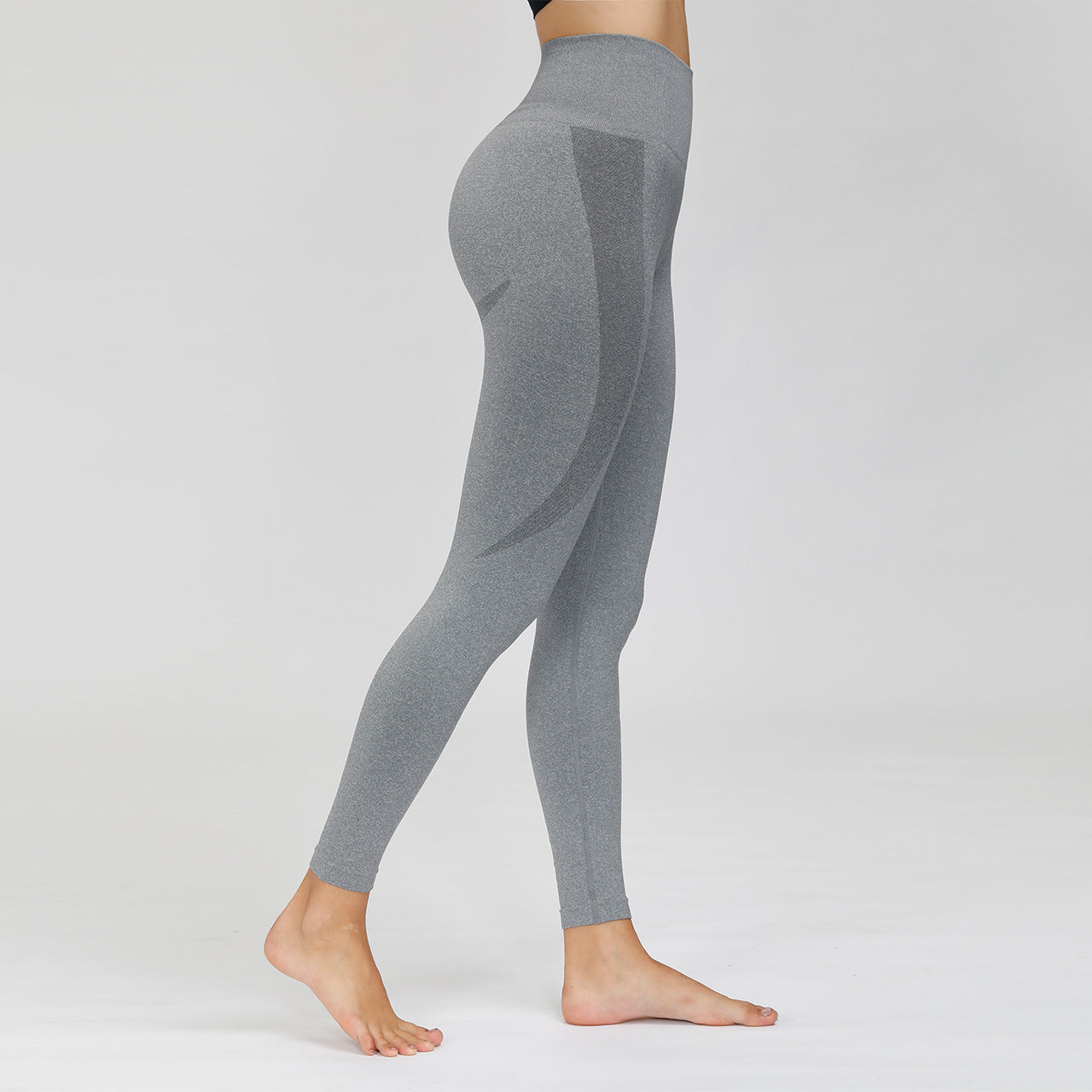 2020 Best Snowflake Smiley Face Pants Jacquard Seamless Yoga Pants Fitness Capris Yoga