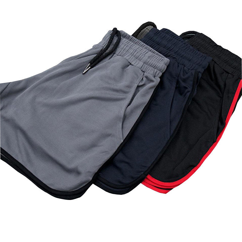 Hzori Muscle Workout Brothers Sports Shorts Men's Summer Mesh Quick-Dry Casual Running Beach Pants