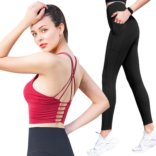 HZORI® | Double-sided nylon gym sports running suit