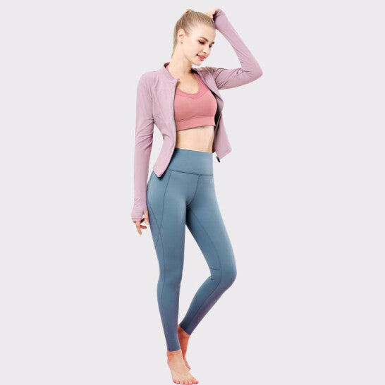 HZORI® | Yoga clothes female gym three-piece suit