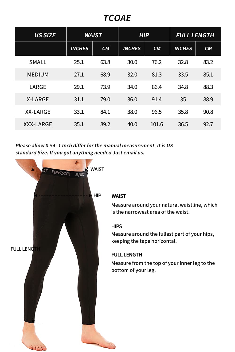 HZORI® | MAN'COMPRESSION PANTS 1 PACKS