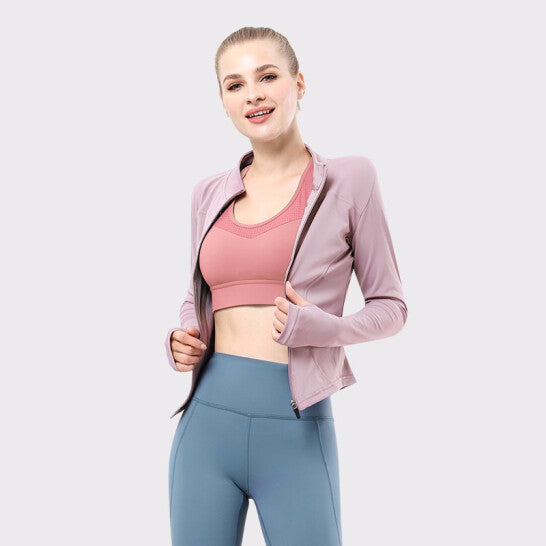 HZORI® | Yoga clothes female gym three-piece suit