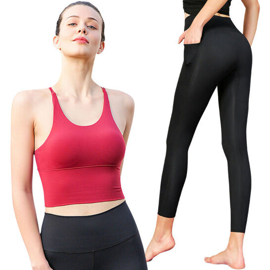 HZORI® | Double-sided nylon gym sports running suit