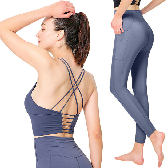 HZORI® | Double-sided nylon gym sports running suit