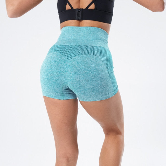 HZORI® | Seamless  Women High Waist Fitness Shorts