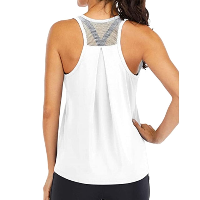 HZORI® | Women Cross Back Yoga Shirt Sleeveless tank