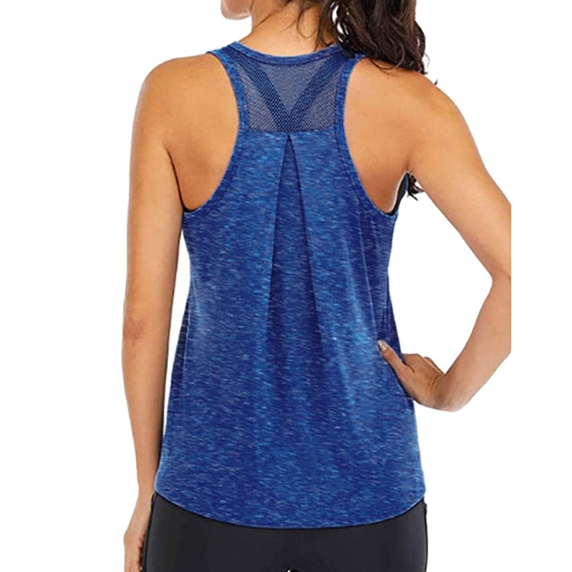 HZORI® | Women Cross Back Yoga Shirt Sleeveless tank