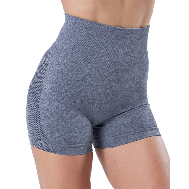 HZORI® | Seamless  Women High Waist Fitness Shorts