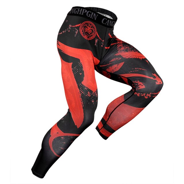 HZORI® | Men Running Tights Pro Compress Yoga Pants