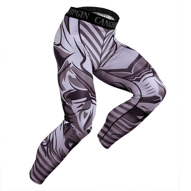 HZORI® | Men Running Tights Pro Compress Yoga Pants