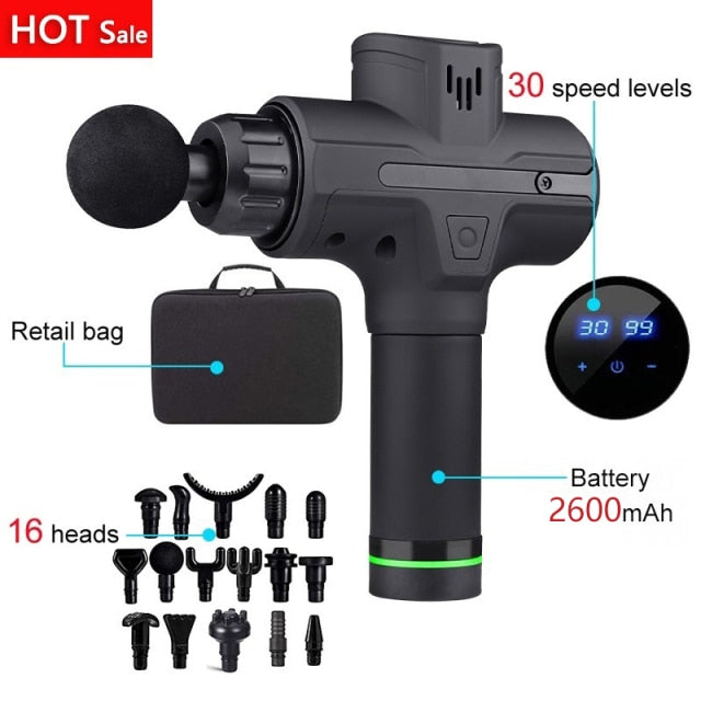 HZORI® | LCD Electric massage Fascia Gun