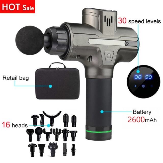 HZORI® | LCD Electric massage Fascia Gun